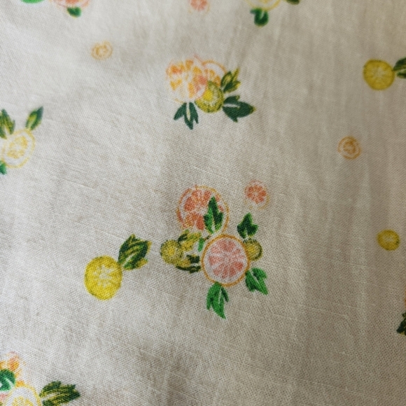 Free People Like A Lady printed mini dress button tie closure ruffle flounce S - Picture 9 of 14